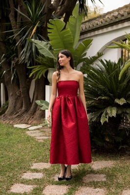 Vestido Fernanda Rojo